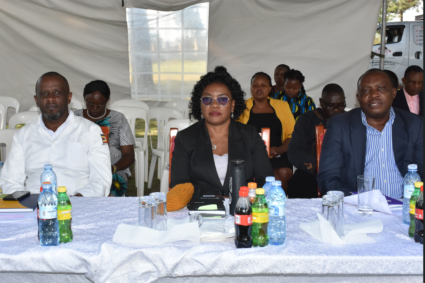 Celebrating Excellence: A Heartfelt Moment at Butabika National Referral Mental Hospital's Annual General Staff Meeting