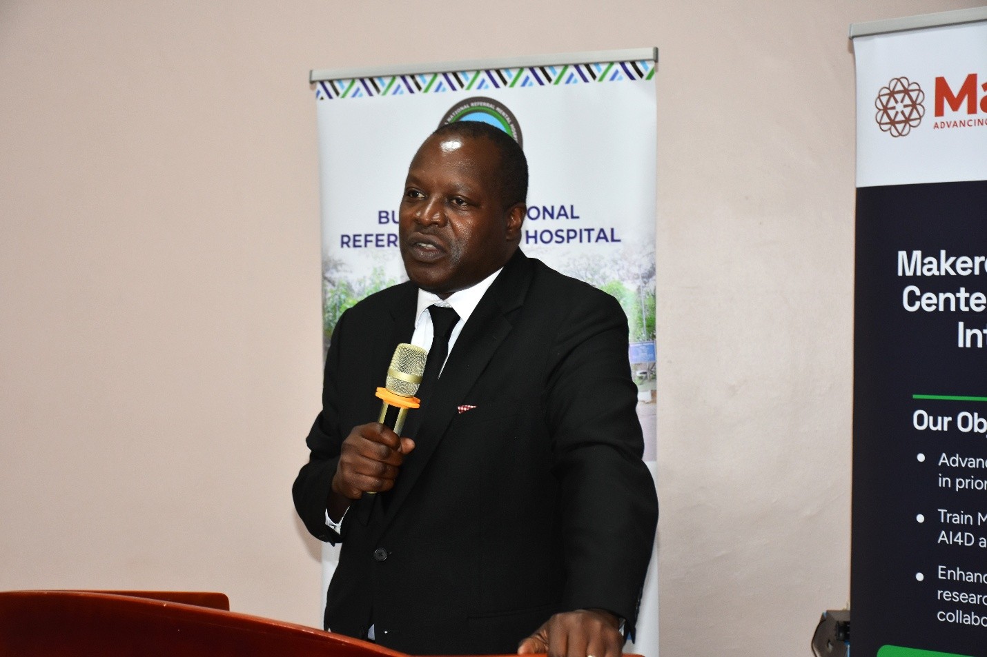 Prof. Tonny Oyana, the Principal at Makerere University’s College of Computing and Information Sciences
