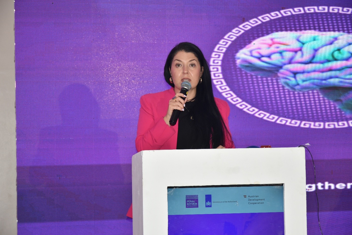 Representing the Austrian Development Cooperation, Dr. Katja Kerschbaumer, Head of Office in Uganda